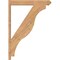 Ekena Millwork Funston Arts & Crafts Smooth Outlooker, Western Red Cedar, 5 1/2"W x 32"D x 44"H OUT06X32X44FST03SWR - alternate 2